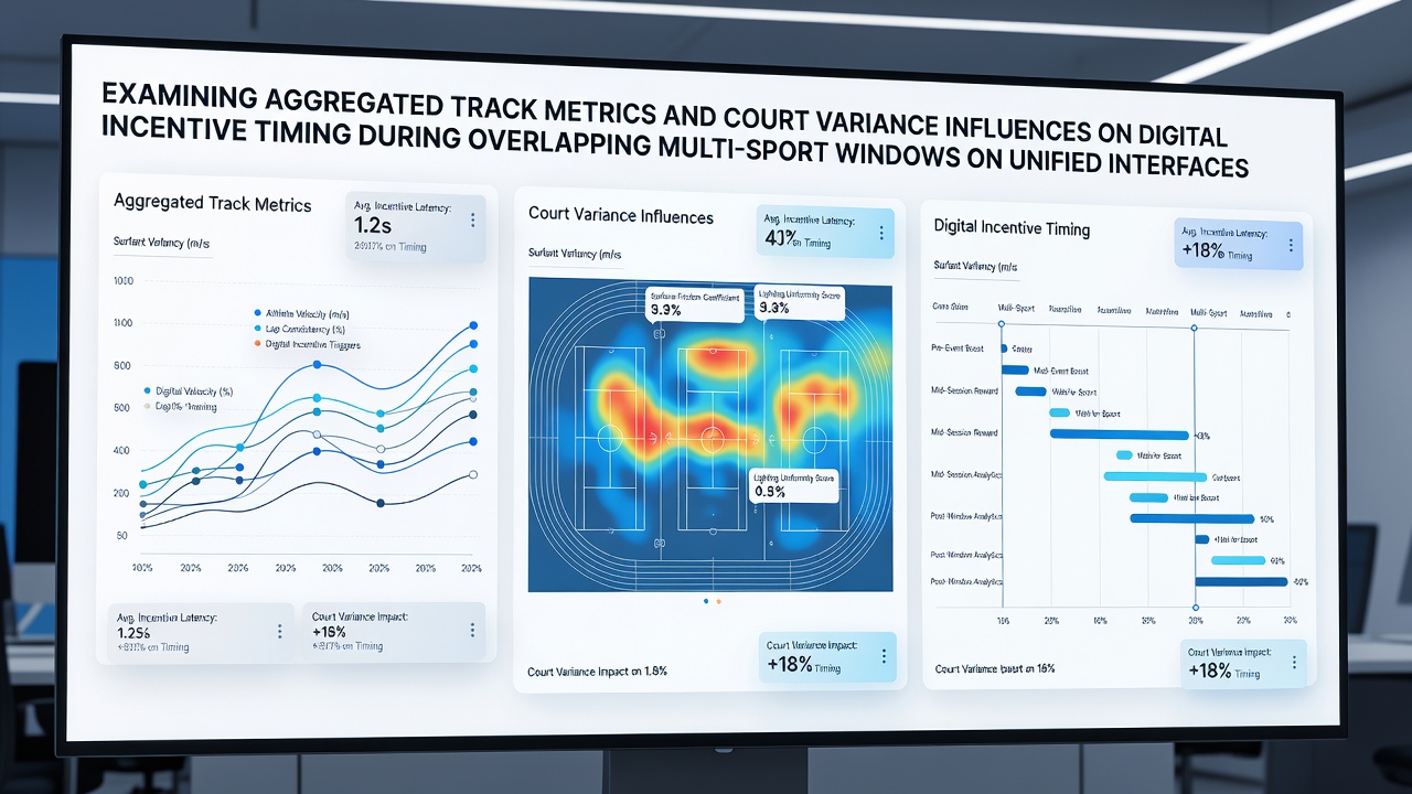 Aggregierte Streckenmetriken und Court-Varianz in digitalen Sport-Interfaces