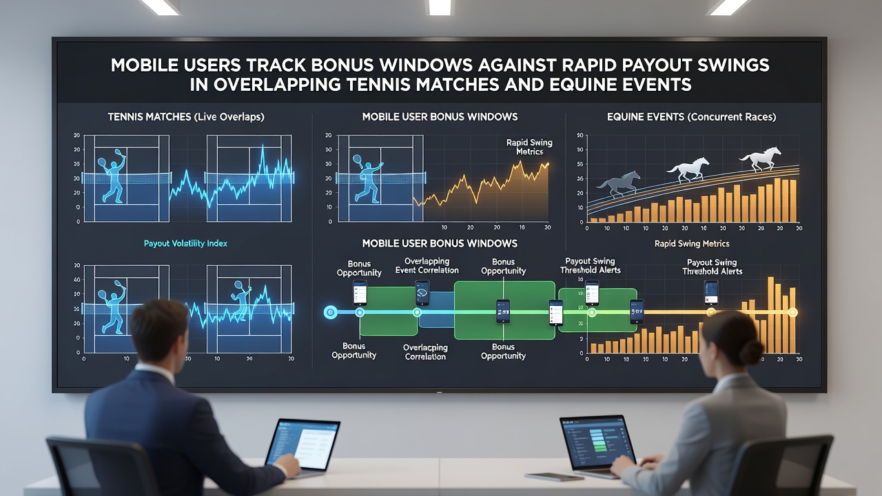Analyse von Bonusflüssen und Quoten in mobilen Apps bei simultanen Tennis- und Equiden-Events