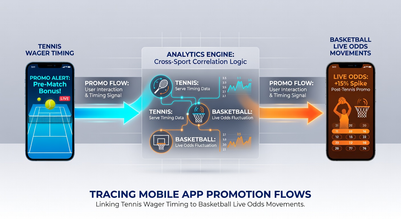Darstellung von Datenflüssen in mobilen Sportwetten-Apps mit Fokus auf Tennis-Promotions und Basketball-Quoten