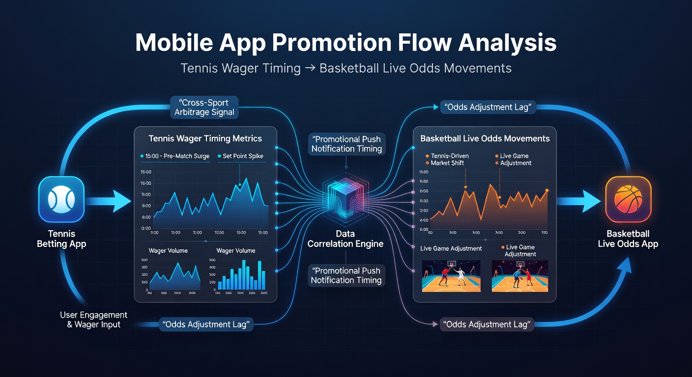 Analyse von Live-Odds-Bewegungen im Basketball im Zusammenhang mit App-Promotions
