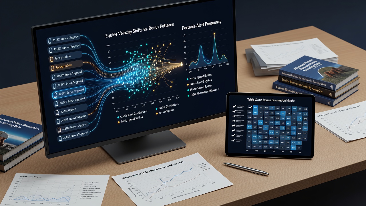 Analyse von Alert-Mustern verbindet equine Geschwindigkeitsdaten mit Tischspiel-Boni in Racket-Sessions